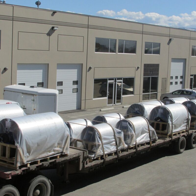 Drum Separators on Flatbed