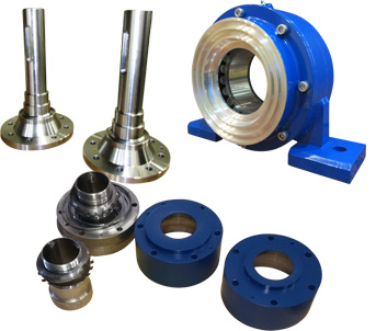 wet drum magnet components